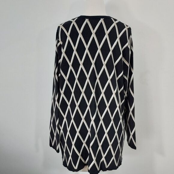 Croft and Barrow Open Front Cardigan Sweater Cotton Modal Long Sleeve Womens 2X - Picture 6 of 12